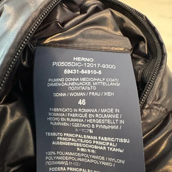 Herno Iconico Amelia Down Coat - Picture 11 of 13